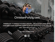 Tablet Screenshot of christianportzig.com